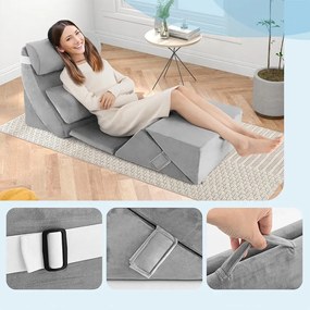 Set de 7 perne ortopedice tip pană