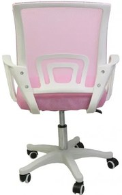 JAKS SCAUN BIROU ERGONOMIC RUZ - ALB KO03