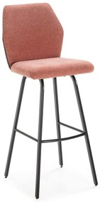 Scaune de bar roz 2 buc. 75 cm Pol – Marckeric
