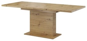 Masă extensibilă STRAP, finisaj stejar Artisan