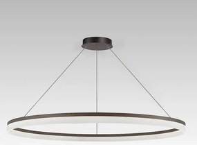 Lustra LED XXL circulara casa scarii Ara 150cm, Bronz