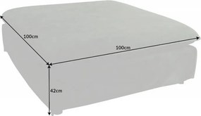 Taburete confortabil, suport pentru picioare Heaven 100cm