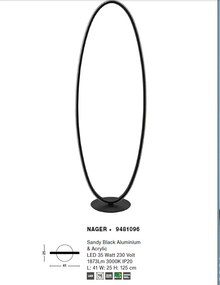 Lampa de podea LED design modern circular NAGER NVL9481096