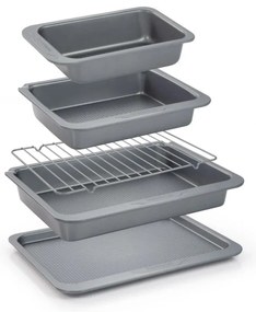 Tăvi de copt în set 4 buc. Compact – Tescoma