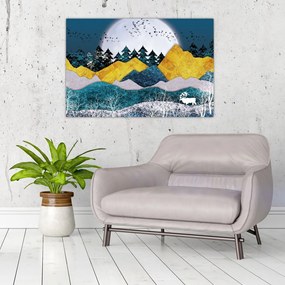 Tablou - Peisaj polar (90x60 cm)