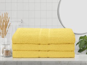 Prosop din bumbac Culoare Galben deschis, DONNA 70X120 cm