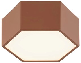 Plafoniera, Spot aplicat LED LIBERO teracota