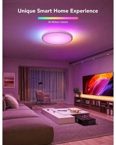 Govee - Plafonieră LED RGBICWW dimabilă, 29W/230V, Ø 30 cm, Matter, Wi‑Fi
