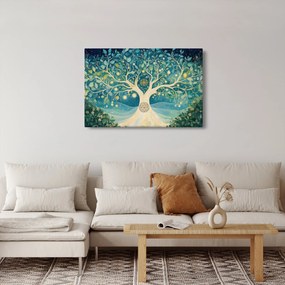 Tablou – Arbore magic cu spirale (90x60 cm)