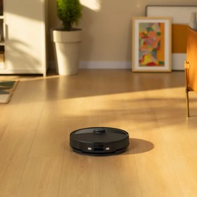 Aspirator robot Roborock Q10 PF+, 10000 Pa, 150 min, 0,35 L, Wi-Fi, Uscat/umed, Ridicare automata a mopului, LiDAR 360°, Cartografiere 3D, Control vocal, Negru