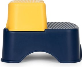 Toaletă cu scări și platformă