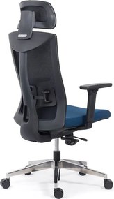 Scaun ergonomic SYYT 9501 albastru, brațe 3D și multiblock