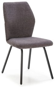 Scaune de dining gri-închis 4 buc. Pol – Marckeric