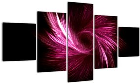 Tablou - abstracția în roz (125x70 cm), în 40 de alte dimensiuni noi