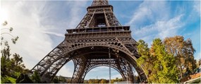 Tablou - Turnul Eiffel colorat (120x50 cm)