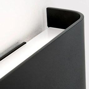 Aplica de perete LED iluminat ambiental ACCENT negru