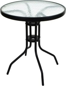 Set de gradina TREGO ISLAND - 2 scaune si masa rotunda ø 60 cm, alba