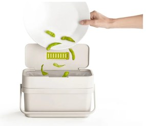 Recipient pentru deșeuri compostabile Joseph Joseph Compo, bej