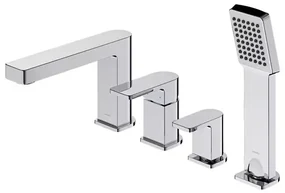 Baterie de cada dus cu 4 elemente Omnires Baretti