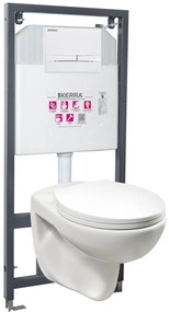 Set rezervor WC suspendat Doris Adriatic WH