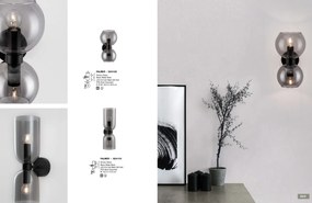 Lustra cu 3 pendule modern PALMER fumuriu