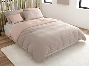 Lenjerie de pat din bumbac MONOCHROMATIC bej Dimensiune lenjerie de pat: 70 x 90 cm | 140 x 200 cm