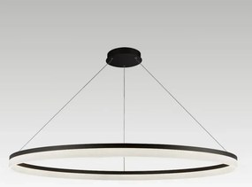 Lustra LED XXL circulara casa scarii Ara 150cm, Black