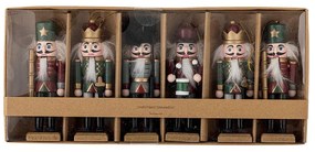 Ornamente de Crăciun 6 buc. din lemn 13 cm Nikita – Bloomingville