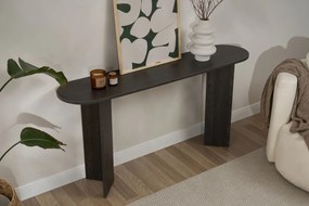 Bufet, Hanah Home, Sira, 150x75x35 cm, Negru Lumiere