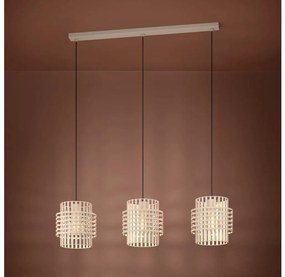 Lustră pe cablu Eglo 390147 OLTAMAR 3xE27/40W/230V crem