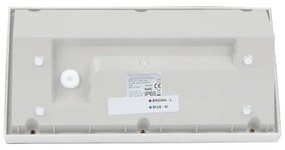 Aplică LED de exterior LED/12W/230V 4000K IP65 alb