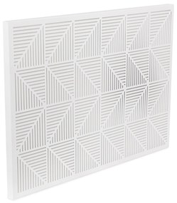 Tablă metalică perforată TRIGON + magneţi 