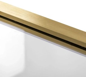 Paravan de dus REA Rapid Slide 120 Gold Brush