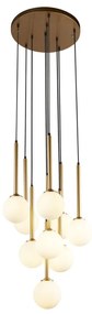 Lustra cu 9 pendule design decorativ modern Belle