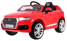 Masinuta Electrica cu acumulator pentru copii NOVOKIDS™ AUDI Q7, Roti din Cauciuc EVA, Max 30 kg , Usi cu deschidere , Baterie12V, 2 Viteze, Lungime