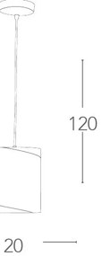 Pendul elegant design modern Paris, argintiu I-PARIS/S1 SIL FE