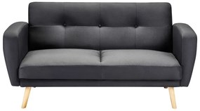 Canapea 2 locuri Flong (negru) . 1008649