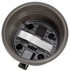Plastia Ghiveci cu auto-irigare Narza diametru 50cm, antracit, diam. 50 cm