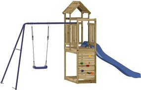 vidaXL Set de joacă pentru exterior, lemn de pin impregnat