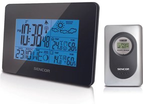 Staţie meteo Sencor SWS 51B, cu senzor wireless, negru