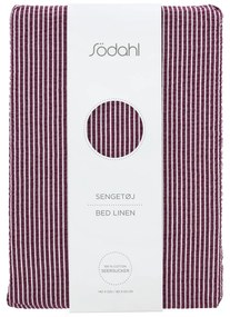 Lenjerie de pat mov din bumbac pentru pat de o persoană 140x200 cm Cheerful – Södahl