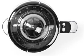 Storcător electric de citrice Nedis KAJC110CBK 0,8 l 30W/230V oțel inoxidabil