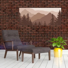 Tablou - Munții Maro N⁰2 (120x50 cm)