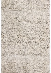 Covor crem lavabil/țesut manual din bumbac 120x160 cm Bloom Natural – Lorena Canals