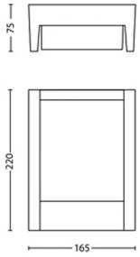 Aplică LED de exterior Philips ARBOUR LED/3,8W/230V IP44