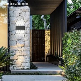 Brilagi - Aplică LED de exterior FLAREBOX LED/8W/230V antracit IP65