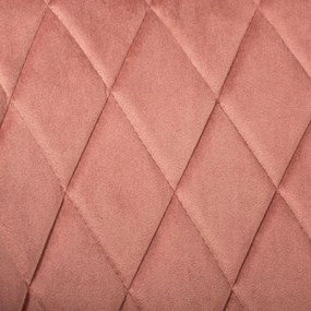 SET 2 scaune de dining RICO, roz, design modern