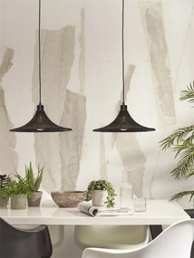 Lustra/ Pendul eco din ratan Borabora 40cm S, bl