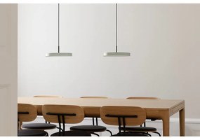 Lustră gri deschis LED cu intensitate reglabilă din metal cu abajur din metal ø 31 cm Asteria Plus – UMAGE