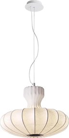 Candelabru LED suspendat pe cablu BOLA LED/11W/230V + 1xE27/5W CRI 90 alb